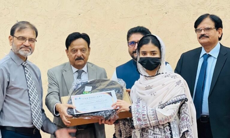 HITMS Honors Students with Certificate of Appreciation for Prime Minister Youth Laptop Scheme